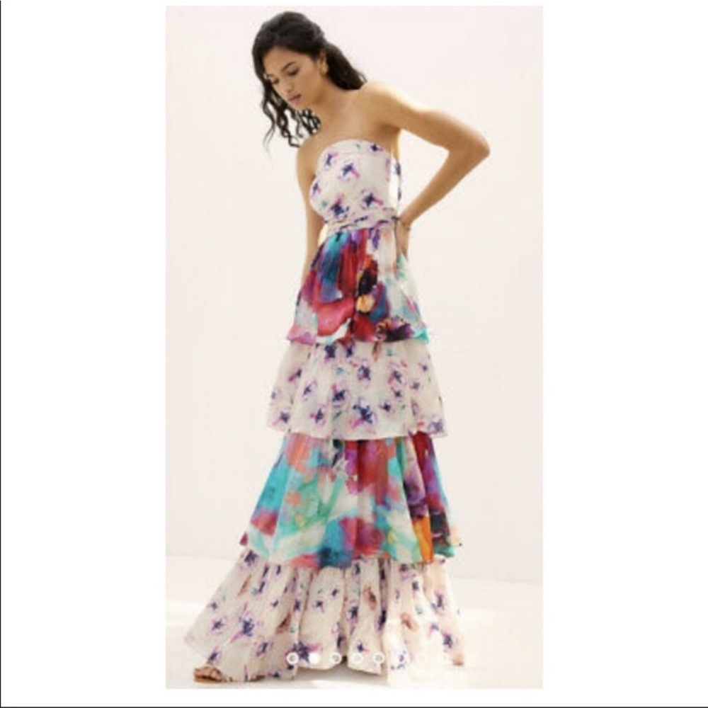 Anthropologie Guinevere Maxi Dress